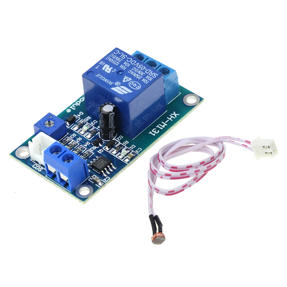 12V Light Control Switch Photoresistor Relay Module Detection for Arduino