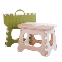 Толстый пластиковый складной открытый детский мини-скамья переносной стул домашний стул мазар Маленький Стул