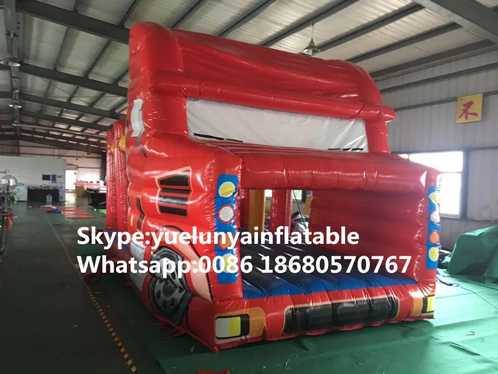 2016 new Factory direct Inflatable slide, inflatable castle, Inflatable jumping bed Car castle KYB-101