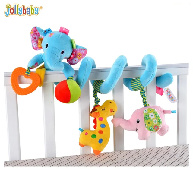 2017 New Infant Toys Baby Crib Revolves Around The Bed Playing Soft Toy