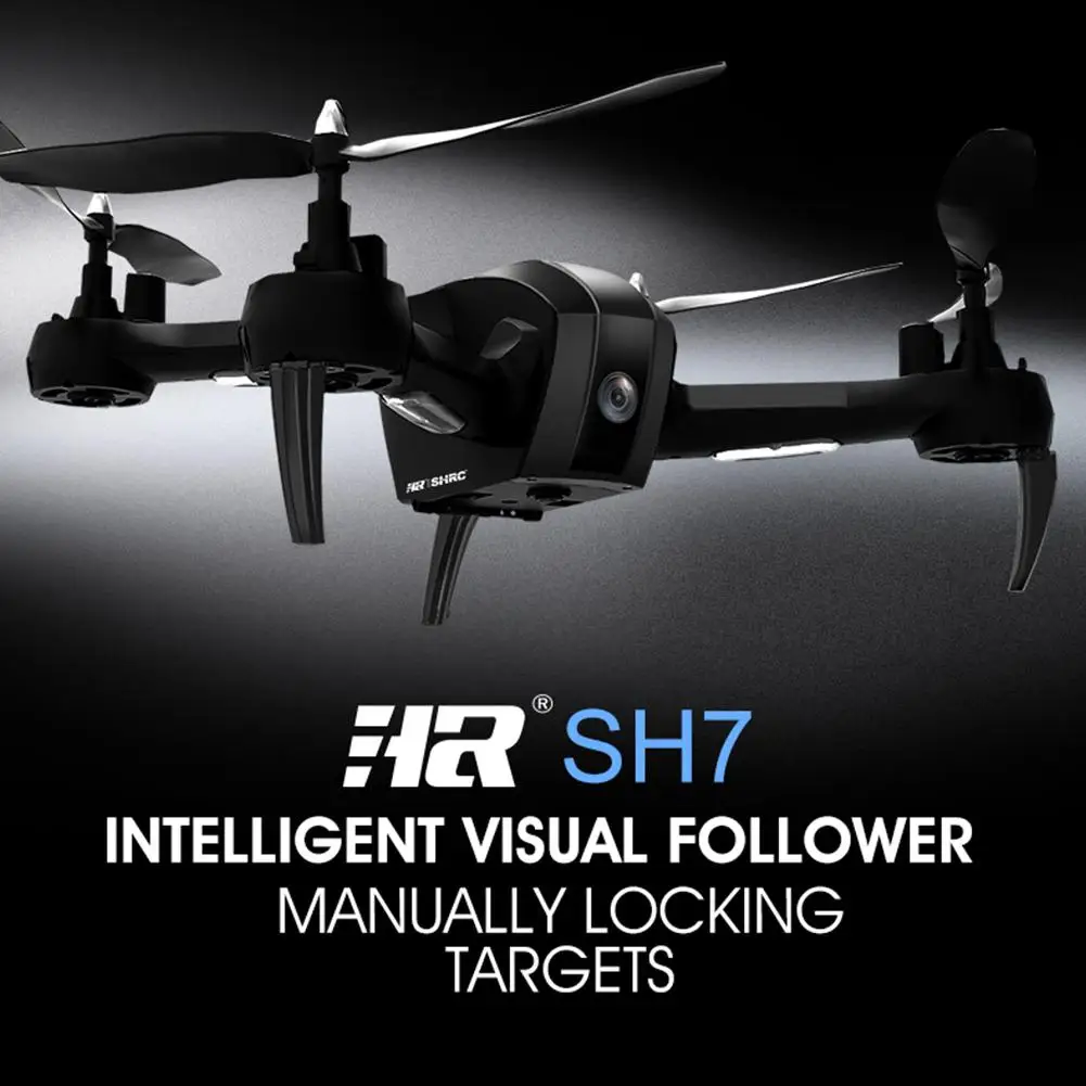 

HR SH7 1080P WIFI FPV Camera Gesture Selfie Intelligent Follow RC Drone Remote Control Quadrocopter Drone with Camera