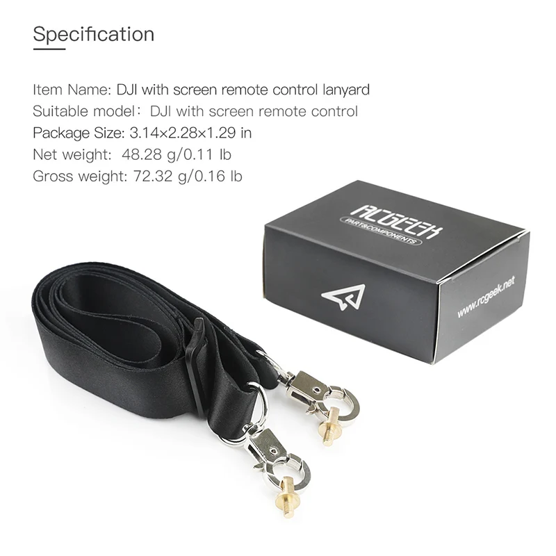 mavic 2 Smart remote control with screen Belt Sling Lanyard Strap Metal double Hanging Buckle For DJI dji mavic 2 pro zoom Drone accessories Transmitter 1 (3)