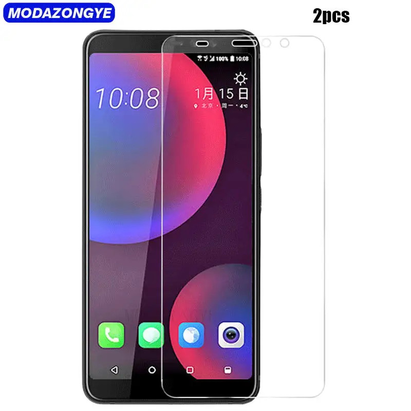 2 шт. закаленное стекло для HTC U11 Eyes защитная пленка U 11 стекло|Защитные стёкла и