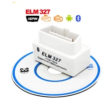 High Quality !!! 2016 Hot Auto Car ELM327 HH Bluetooth OBD 2 OBD II Diagnostic Scan Tool elm 327 Scanner free shipping