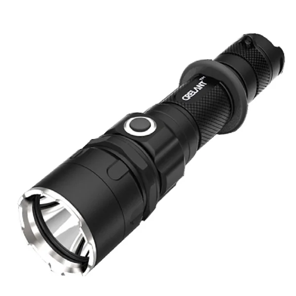 

CRELANT 1053LM 5 modes flashlight 2 Cool White aluminum alloy Torch Tactical Camping hiking LED Flshlight for 18650 battery