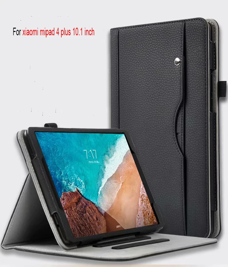 

Magnet Smart Sleep case For Xiaomi MiPad 4 Plus Mi Pad4 Plus 10.1" Tablet cover with hand Holder Case for xiaomi mipad 4 plus