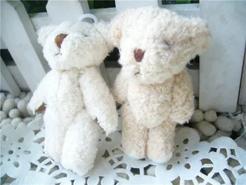 

Plush toy doll joint bear mobile phone small pendant accessories materials small size bear