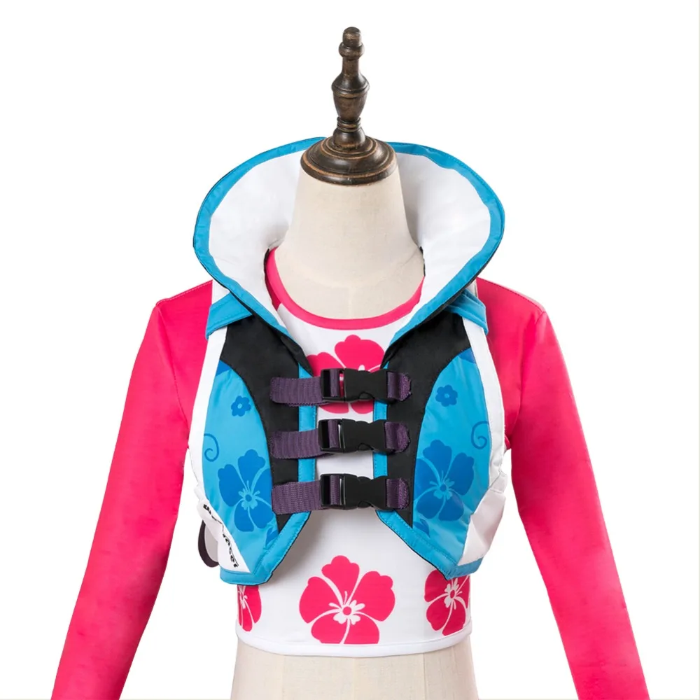 DVA Hana Waveracer Cosplay Costume Outfit - AllCosplay.com