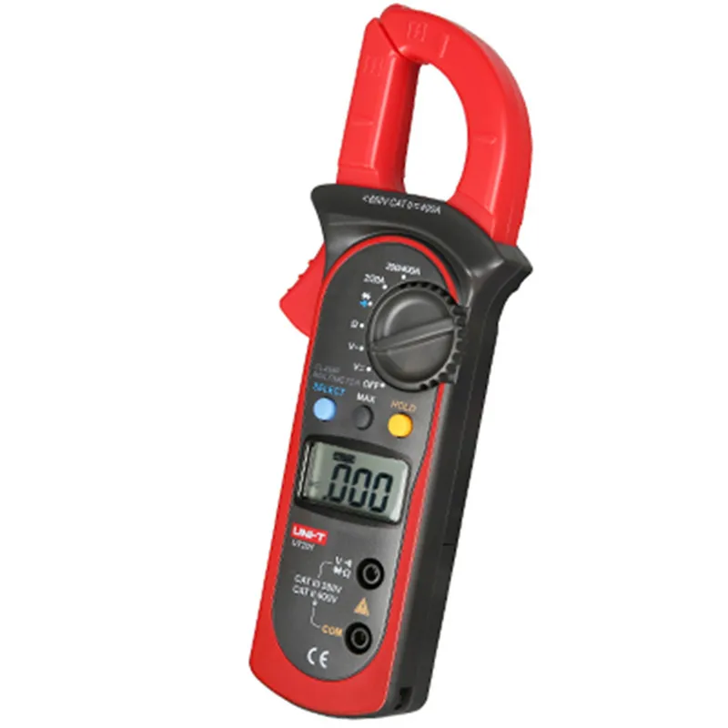

UNI-T Digital current clamp meter UT202A 600A DC/AC Voltage Resistance Test clamp multimeter Auto range and 3/s sampling rate