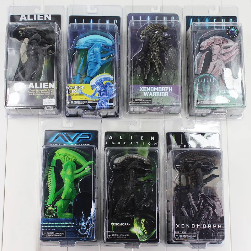 

20cm Alien:Isolation Covenant AVP Xenomorph Warrior Series Alien vs. Predator Thermal Vision PVC Action Figure Toy