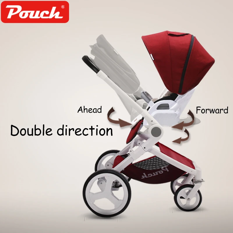 Детская коляска P37High landscape детская Kinderwagen Poussette складная прогулочная для