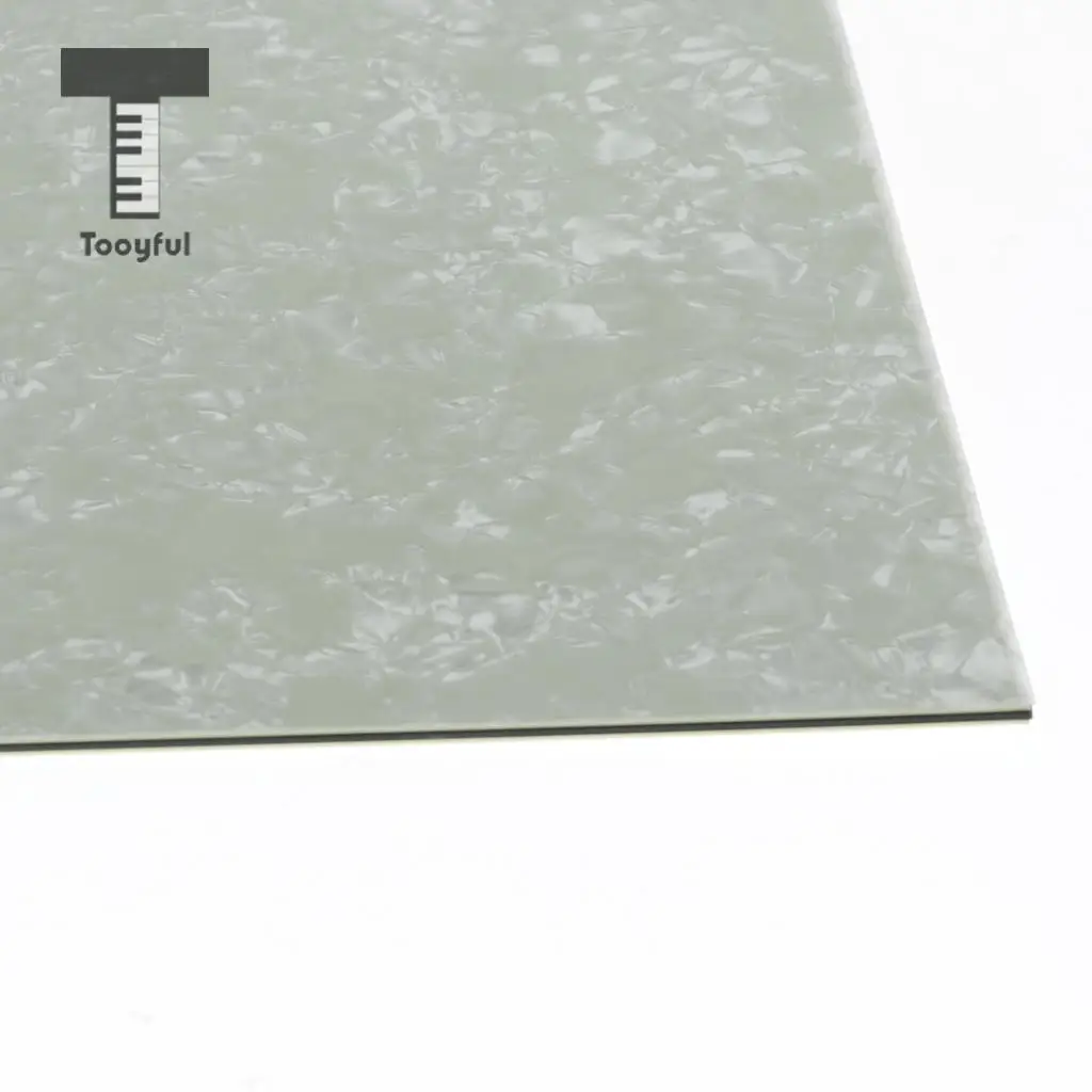 Tooyful Finest 4 Ply Plastic Green Guitars Pickguard Material Scratch Plate Blank Sheet DIY Musical Instrument Parts