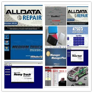 RACEAUTO Alldata Pro 10.53 Auto Repair Software Moto Heavy Truck Vivid Workshop Full Set 1TB HDD