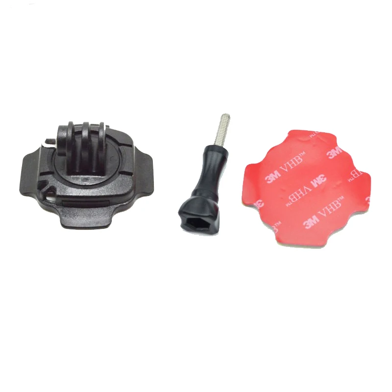 360 Degree Rotatable for Gopro Helmet Mount Sticker With Lock Suitable For Hero 10 9 8 7 6 5 4 max Accessories | Электроника