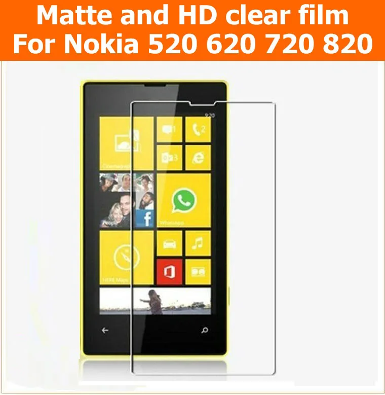 Горячее предложение! Распродажа! HD прозрачная глянцевая пленка для Microsoft lumia 520 620