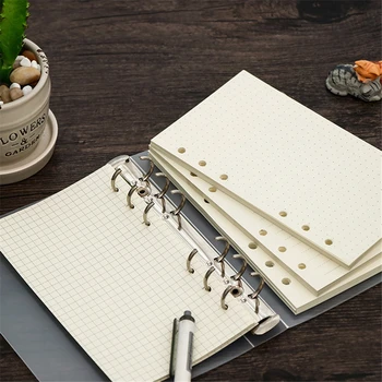 

A7 n25 Page 6 Holes n34 Inside Page Coil Page For Folder Diary Creative Cute A5 A6 Notebook