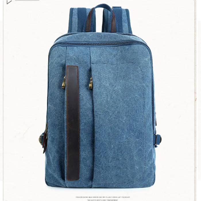 

Unisex Light Backpack College Student School Backpack Bags for Teenagers Leisure Mochila Casual Rucksack Leisure Daypack blue