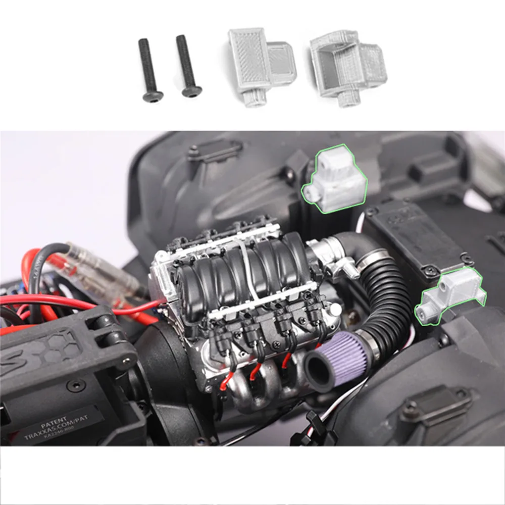 

DJ TRX4 Front Car Shell Column Heightening Metal Accessories 3D Printing for TRAXXAS TRX4 RC Car