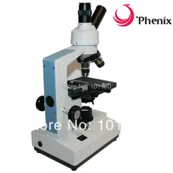 100x-1600x Монокуляр светодиодный Биологический микроскоп с ТВ Drawtube CCD для научных экспериментов обучение аквакультура