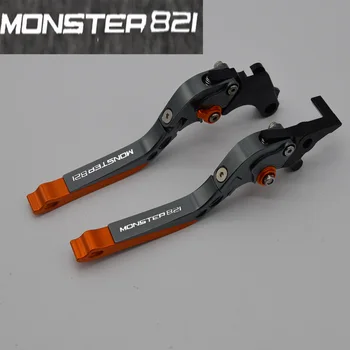 

2018 NEW CNC Folding&Extending Brake Clutch Levers For Ducati 821 MONSTER Dark Stripe MONSTER821 2014-2016