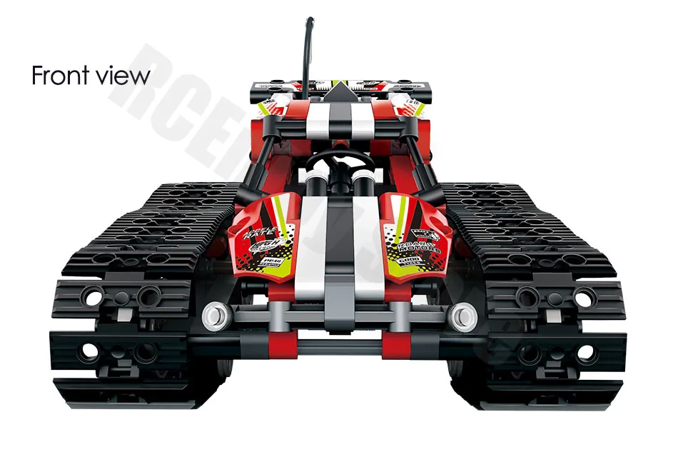 Technic RC Гусеничный гонщик Автомобильный Электрический двигатель с функцией питания совместимый Technic городской строительный блок кирпичи модель игрушки для мальчиков