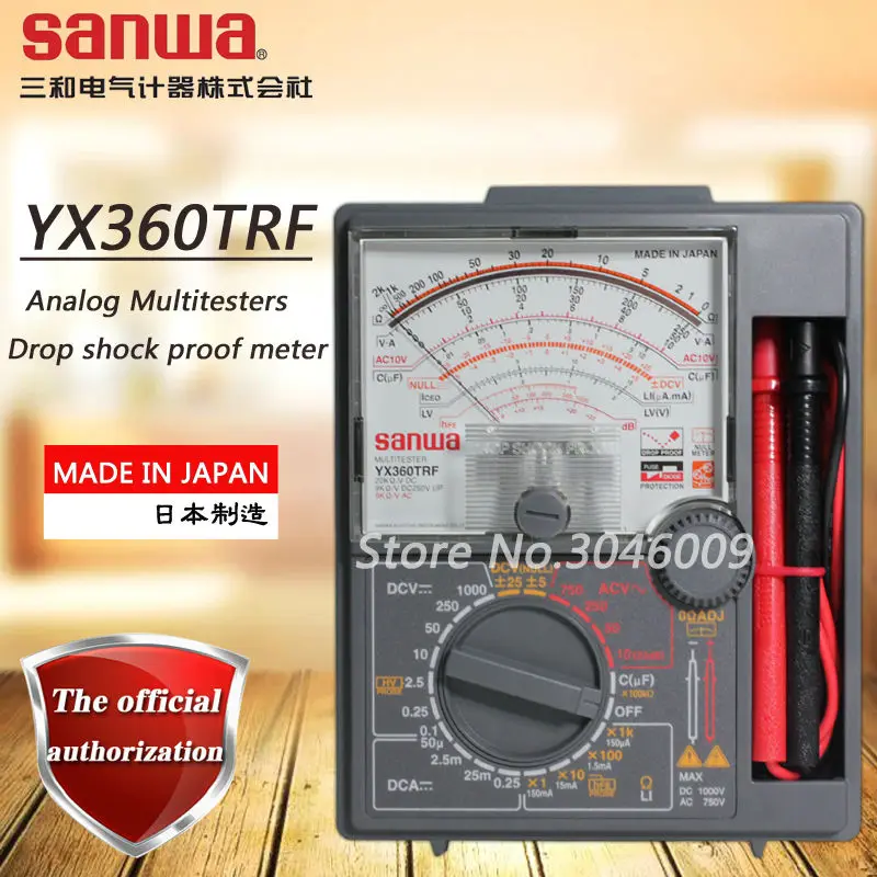 sanwa YX360TRF Anglog multimeter, pointer type best selling multimeter