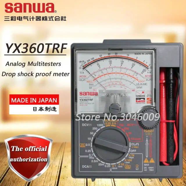 sanwa YX360TRF simulation multimeter, pointer type best selling