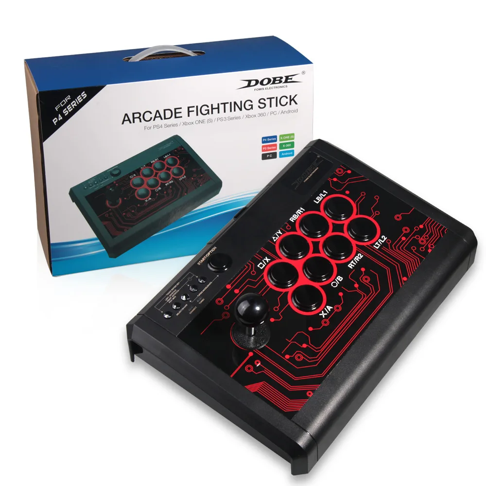 

USB Wired Game Controller Arcade Fighting Joystick Stick for PS3 PS4 Xbox one 360 Android PC Joystick Game Controller