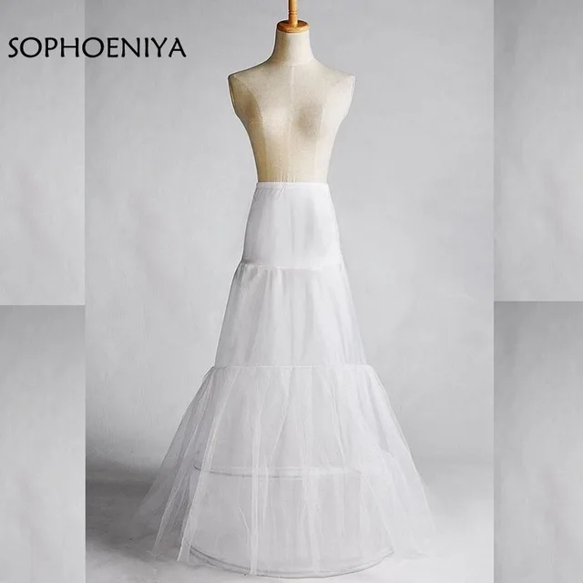 Новое поступление abiti да sposa Свадебные подъюбник годе подъюбник vestido branco Свадебные Нижняя юбка женщина 2019