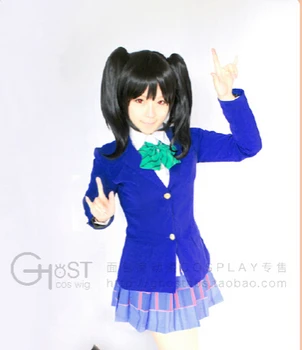 

lovelive Tojo Nozomi Yazawa Nico Cosplay Costume Anime uniform Japanese halloween 4 in 1 coat+ blouse+ skirt+ bow tie