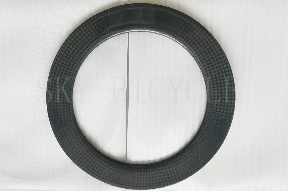 Top 700C 88mmx23mm carbon clincher wheel 12K Glossy no brake surface Road disc Track fixed gear bicycle rim 20 24 28 32 36 holes 0 Top 700C 88mmx23mm carbon clincher wheel 12K Glossy no brake surface Road disc Track fixed gear bicycle rim 20 24 28 32 36 holes 0