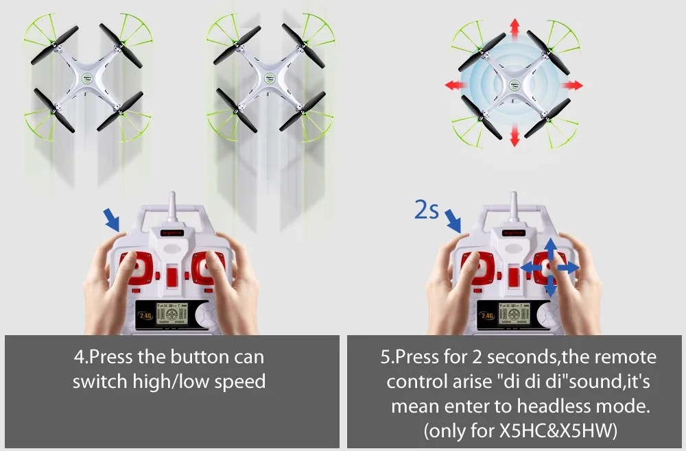 Syma X5HW(X5SW Upgrade) гоночный Дрон FPV Квадрокоптер Дрон с камерой HD 2,4G 4CH RC вертолет wifi USB игрушка