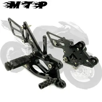 

Motorcycle CNC Billet Racing Rearset Foot Rests Pegs Rear Sets For Honda CBR600 CBR600RR/ABS 2003-2006 & CBR1000RR 2004-2007