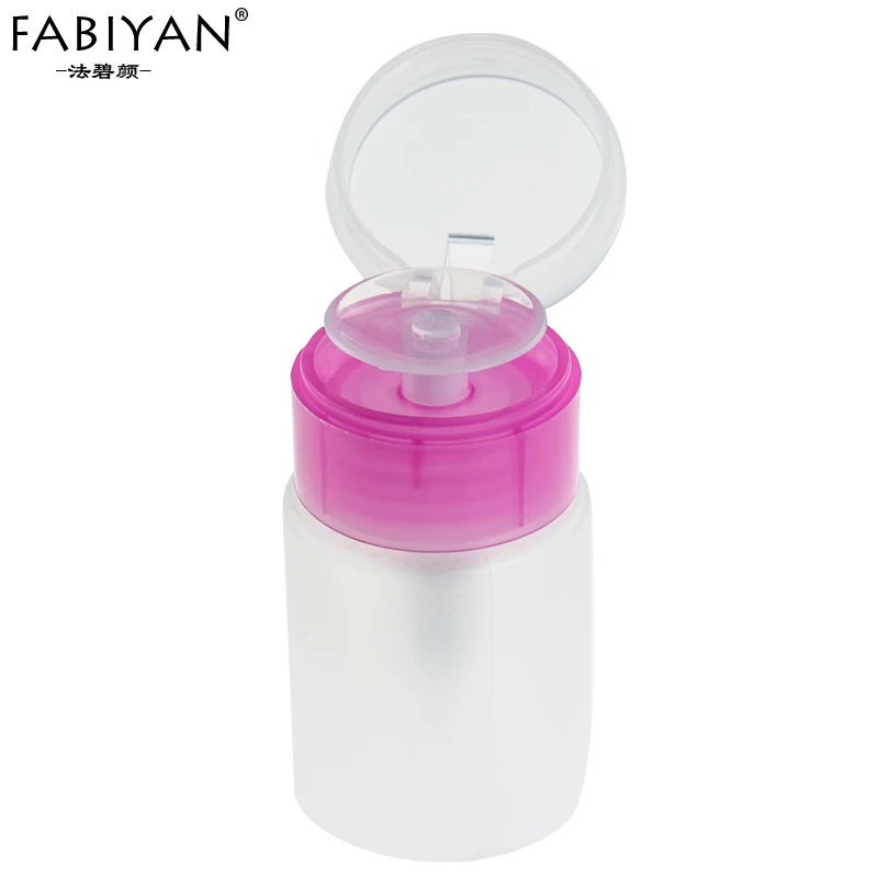 

50ML/150ML Nail Art Plastic Empty Bottle Pump Dispenser Travel Makeup Polish Remover Cleaner Manicure Salon Tool Portable Tool