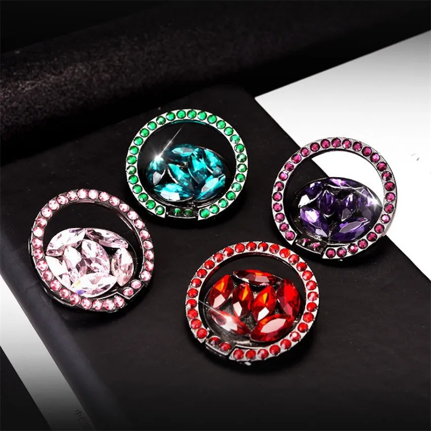 Diamond Finger Ring Holder For Samsung S8 360 Degree Mount Holder Stand Mobile Phone Finger Phone Stand For iPhone X 8 6 Tablet Diamond Finger Ring Holder For Samsung S8 360 Degree Mount Holder Stand Mobile Phone Finger Phone Stand For iPhone X 8 6 Tablet