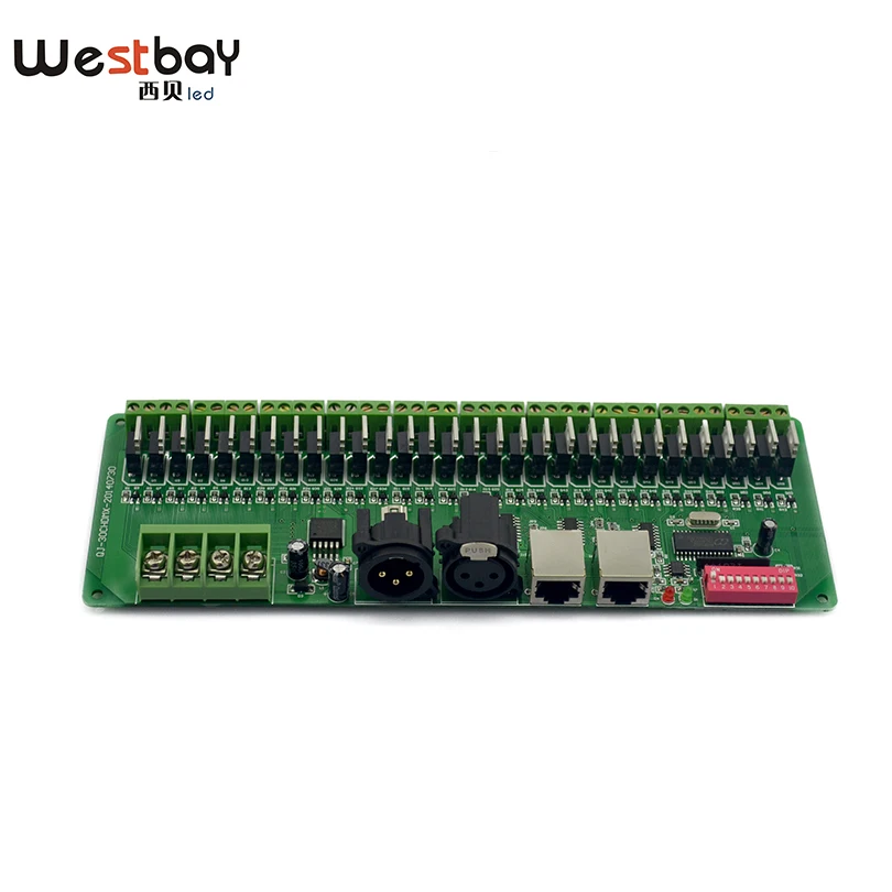 DMX 30CH LED RGB контроллер декодер и светодиодный драйвер Австралии России Америки