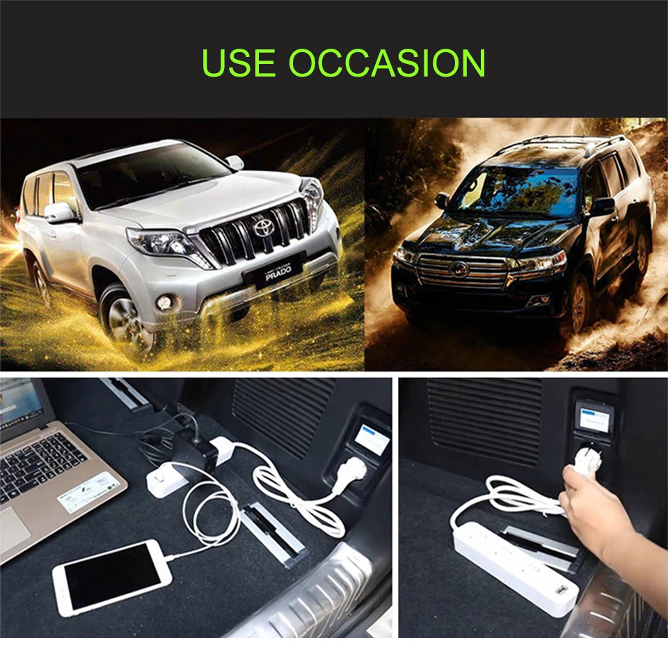 AU US To EU Plug With USB Power Strip Socket Interface Adapter Travel Wall Converter 250V 10A 2500W Fast Charging Extension (10)
