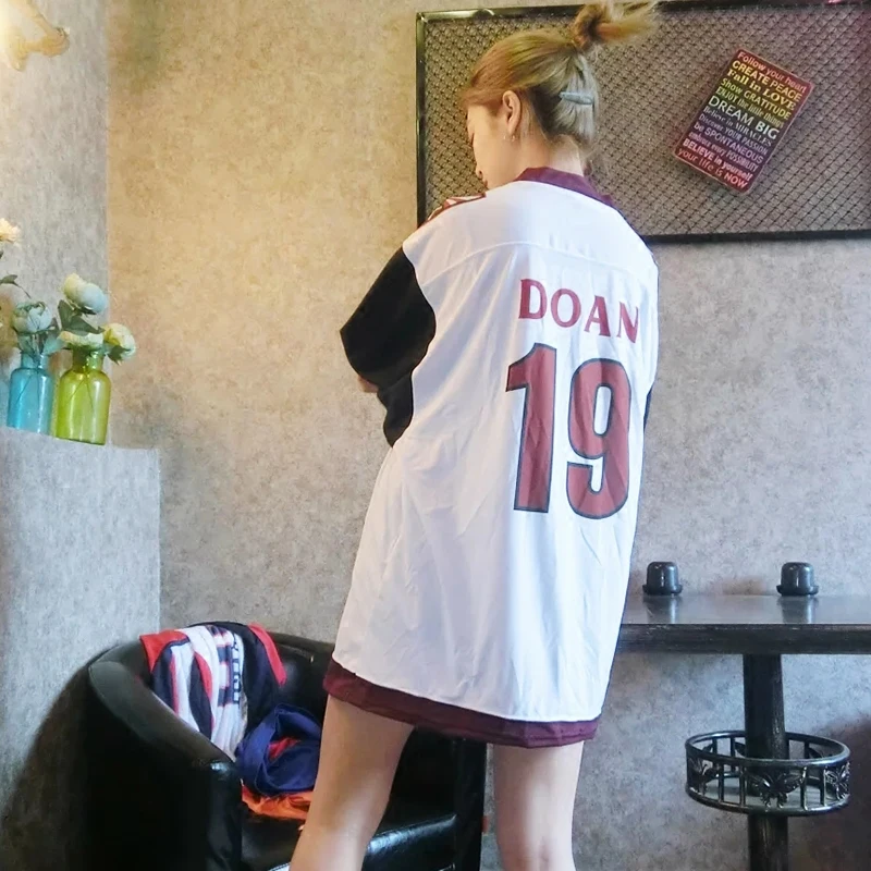 Coyotes Embroidery Man women Justin Bieber World Tour same style design Fashion jersey hockey sleeves