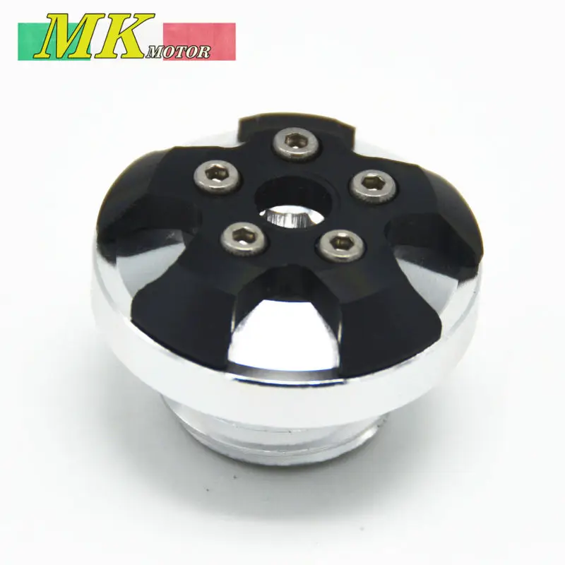 Motorbike CNC M20 2 5 blue magnetic engine oil filler cap For KYMCO XCITING 400 VERSYS