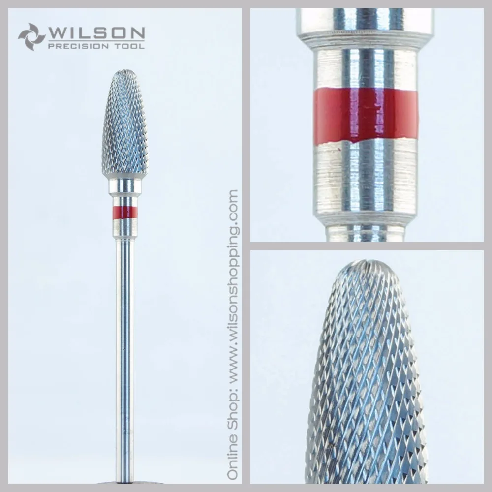 Cross Cut - Fine(5000226) ISO 140 Tungsten Carbide Burs WILSON Nail Drill Bit&ampCarbide Burrs | Красота и здоровье