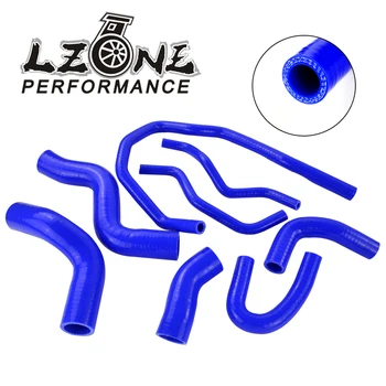 

LZONE - Blue Silicone Radiator Coolant Hose kit for VW Golf GTI FSI Mev MK5 2.0T A5 PQ35 2003-2009 JR-LX1305