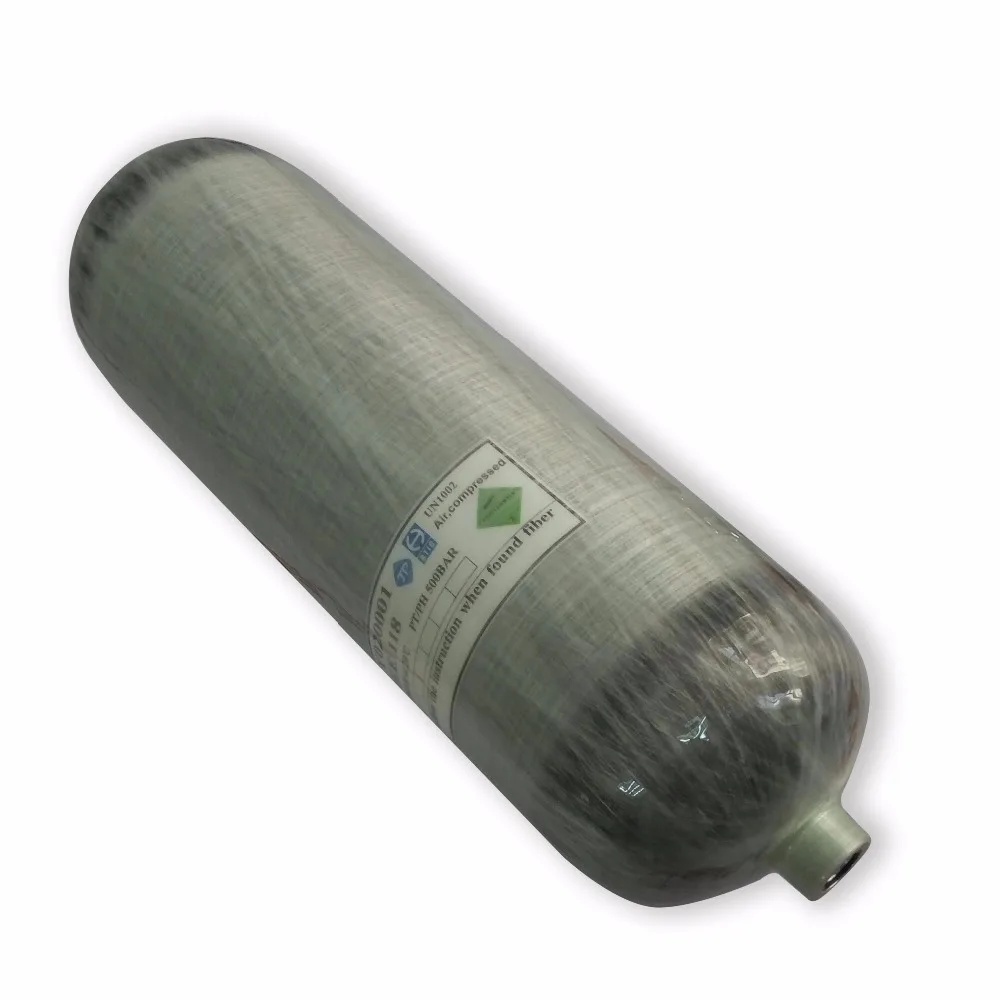 AC2680 USA FREE SHIPPING 6.8L DOT Thread M18*1.5 High Pressure Carbon Fiber Pcp Air Gun Tank Gas Cylinder Drop Shipping Acecare