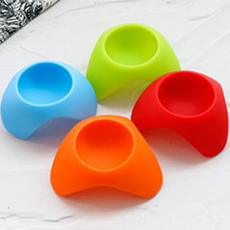 Food Grade Silicone Egg Cup Holder Eggs Frame Steam Eggs Seat Silicone