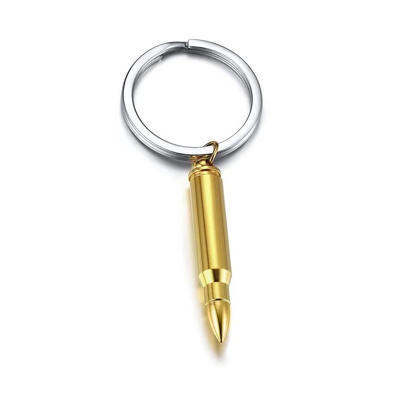 Personalized Name Stainless Steel Bullet Open Keychain Groomsman Gift Birthday Valentines Day Gifts for him - Цвет: 030G