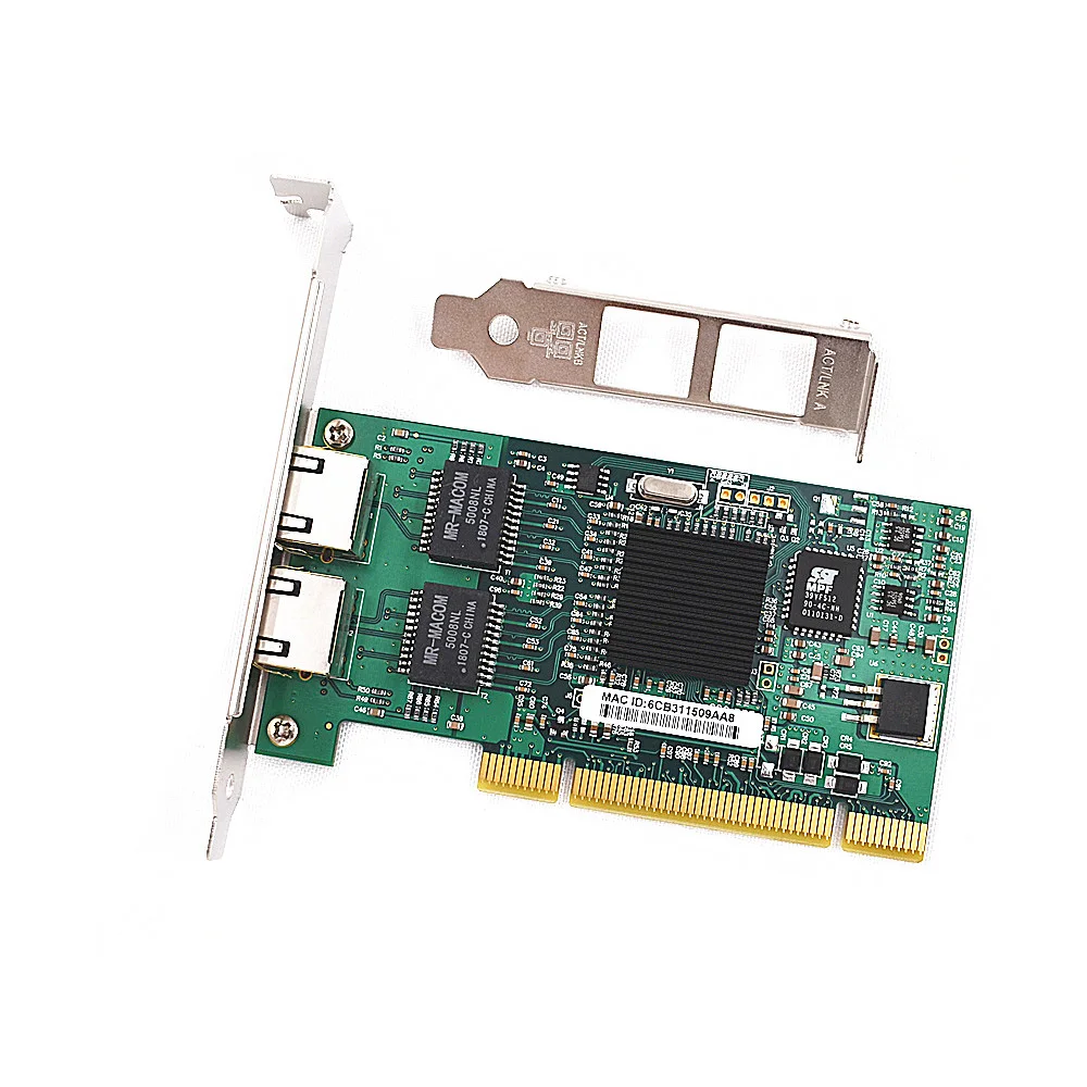 Новинка для микросхем Intel PWLA8492MT (82546) Pro двухпортовый гигабитный адаптер PCI Lan|3G