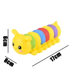 Лидер продаж! 17 см Jumbo Squishy Caterpillar замедлить рост крем Ароматические снятие стресса игрушка Прямая доставка Jan9