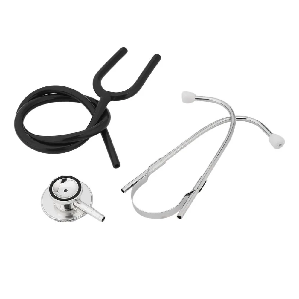 Medical Stethoscope EMT Clinical Stethoscope Double-sided Single Tube Doctors Nurse Professional Cardiology Aluminium Alloy Chestpiece Medical