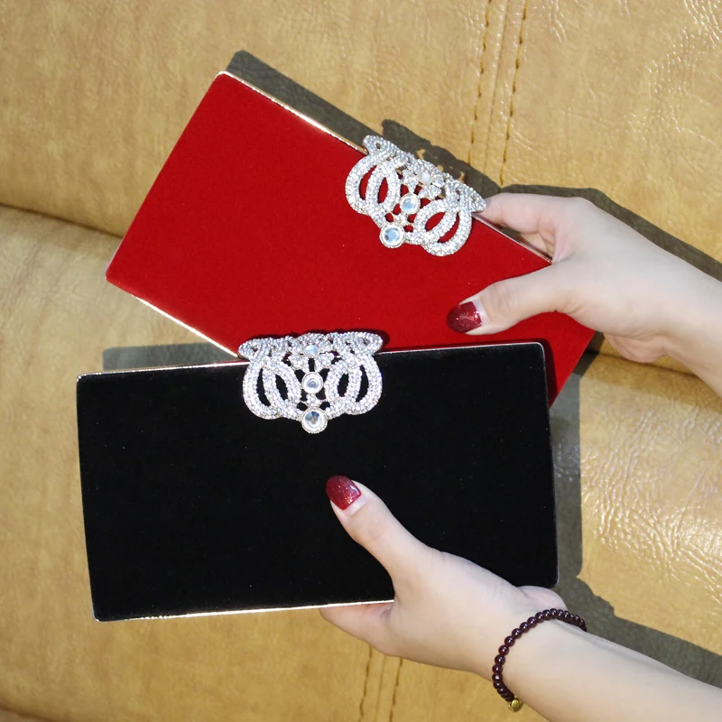 2019 new diamond bag diamond-encrusted dinner bag rhinestone clutch bag clutch bag shoulder slung annual meeting handbag female