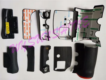 

Free Shipping! New 100% Original D810 5 PIECE FRONT/REAR/ GRIP RUBBER With CF Memory Card Door Cover Rubber For NIKON D810