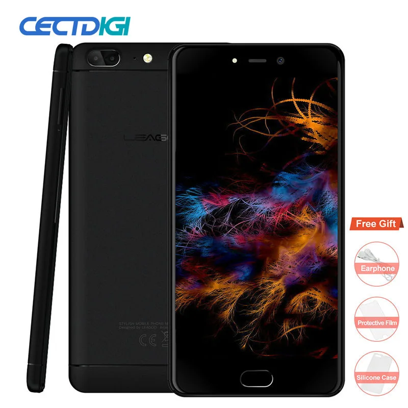 Leagoo T5 смартфон с 5 дюймовым дисплеем восьмиядерным процессором MTK6750 ОЗУ 4 Гб ПЗУ 64